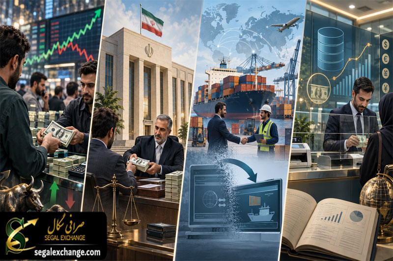 تعریف کوتاه دلار آزاد، دولتی، نیمایی و سنا