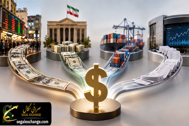 منبع تامین نرخ های دلار